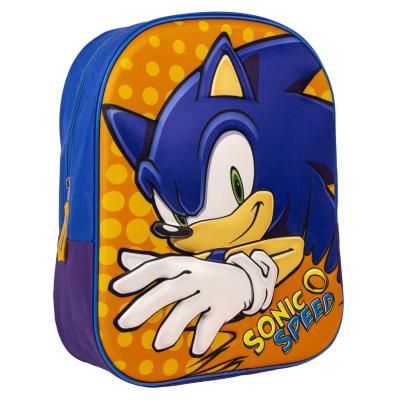 Mochila Infantil Escolar Sonic-Ligera y Resistente