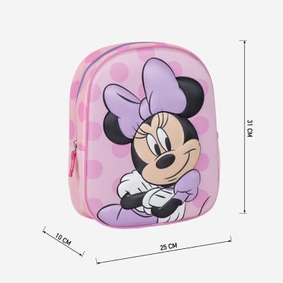 Mochila Infantil Minnie Mouse – Mochila Escolar para Niñas, Guardería y Paseos
