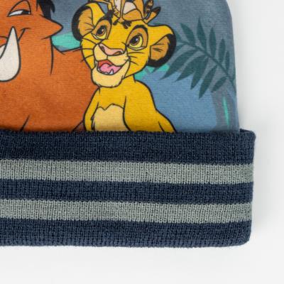 🦁 Set de Invierno El Rey León – Gorro y Guantes Infantiles Disney ❄️✨