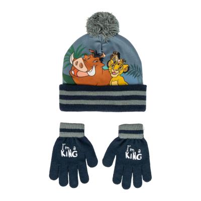 🦁 Set de Invierno El Rey León – Gorro y Guantes Infantiles Disney ❄️✨